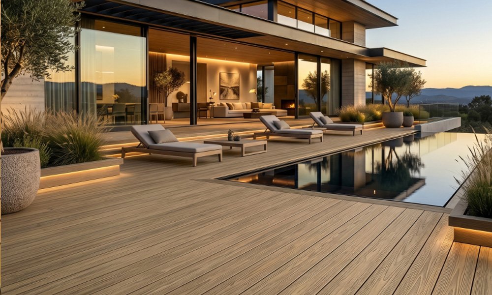 DeLaCour Lacasa Series WPC 3D Embossed Decking